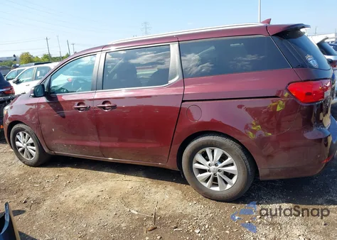2017 Kia Sedona Lx из США, поврежденный, VIN KNDMB5C13H6309743